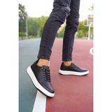 Riccon Qhedalvi Erkek Sneaker 0012404 - 00Siyah-Beyaz