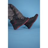 Riccon Siyah Kırmızı Unisex 3D Rubber Trekking Bot 00128020 - Siyah - Kırmızı