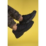 Riccon Siyah Unisex Trekking Ayakkabı 0012X5 – Su Geçirmez, Kaymaz Tabanlı, Dayanıklı Outdoor Yürüyüş Modeli