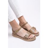 Riccon Tanaestra 0012205 Vizon Cilt Kadın Sandalet