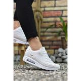Riccon Unisex Kadın Sneaker – Su ve Soğuğa Dayanıklı, Kaymaz Tabanlı, 1. Sınıf Malzemeden Şık Spor Ayakkabı - Beyaz