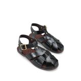 Riccon Vega Amara Kadın Sandalet 001210 Siyah Rustik