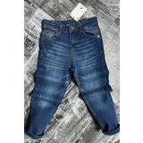 Riccotarz Erkek Çocuk Çift Cepli Likralı Gabardin Mavi Jean Pantolon