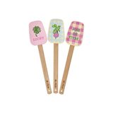 Rice Servis Gereçleri Rice 3 Desenli Silikon Spatula Seti