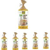 Rice Up Brown Rice Cakes Sunflowers Seeds 120G 6 Adet Ayçiçeği Tohumu Pirinç Patlağı Glutensiz