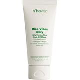 Rice Vibes Only Aydınlatıcı Pirinç Maskesi %100 Vegan 50 ml Cilt Nemlendirici ve Parlaklık Sağlayıcı