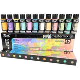 Rich 06011409 Master Mix Pastel Renk Set 12'li Akrilik Boya
