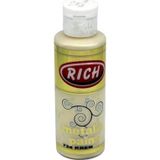 Rich 0734 120 CC Metalik Krem Akrilik Boya