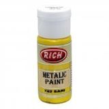 Rich 0742 Sarı 120cc Metalik Akrilik Boya