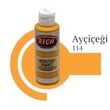 Rich 114 Master 120 cc Ayçiçeği Akrilik Boya