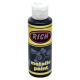 Rich 120 cc Siyah Metalik Boya