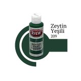 Rich 130cc 209 Zeytin Yeşili Akrilik Boya