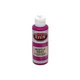 Rich 144 Fuşya 120 cc Akrilik Boya