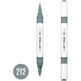Rich 17917-212 Art-X Çift Taraflı Duo Akrilik Marker Açık Gri