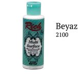 Rich 2100 130 ml Beyaz Multi Akrilik Boya