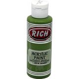 Rich 214-211635 Haki Yeşili 130 cc Akrilik Boya