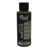 Rich 214 Haki 120 cc Master Acrylic Akrilik Boya