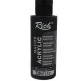 Rich 230 Siyah 120 cc Master Acrylic Akrilik Boya