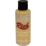 Rich 6504 Altın Multi Surface Metalik Her Yüzey İçin 120 ml Akrilik Boya