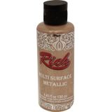 Rich 6530 Pudra Pembe Multi Surface Metalik Her Yüzey İçin 120 ml Akrilik Boya