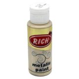 Rich 734 Krem Metalik Akrilik Boya 60 cc
