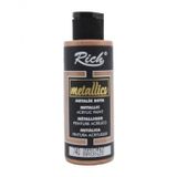 Rich 740 Bronz 120 cc Metalik Akrilik Boya