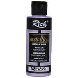Rich 748 Lila 120 ml Metalik Akrilik Boya