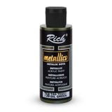 Rich 758 Yağ Yeşili 120 ml Metalik Akrilik Boya