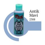 Rich Acrylıc 2306 Antik Mavi 120 cc Akrilik Boya