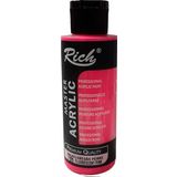 Rich Akrilik Boya 120 Cc Fosforlu Pembe 120-796