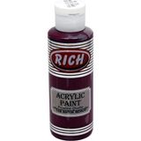 Rich Akrilik Boya Antik Bordo 120-158 120 Cc Kolay Uygulanabilir Özellikte Hobi Malzemesi