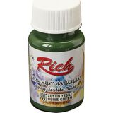 Rich Akrilik Kumaş Boyası Opak Zeytin Yeşili 3007 50 cc Tek Kat Boyama İçin