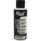 Rich Antik Beyaz Boya Akrilik 120CC Master N:101 Yoğun Pigment ve Üstüm Kapatıcılık