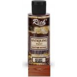 Rich Antiquin 120 ml Kızıl Kahve Eskitme Boyası Su Bazlı Dekoratif