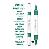 Rich Art-X Çift Uçlu Akrilik Marker Çizim Kalemi Her Yüzeye Uygun Kalıcı Mürekkep 1-6 Mm Uç Kalınlıkları,SYFARTXAKRİLİK35