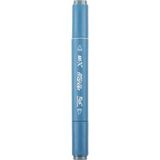 Rich Art-X Sketch Marker Çift Taraflı Kalem NO.535 - Gri
