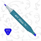 Rich Art-X Sketch Marker Duo Çift Uçlu Marker Kalem 072 Navy Blue