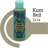Rich Boya 130 Cc Rich Multisurface Her Yüzey Için Yenileme Boyası- 2114 Kum Beji