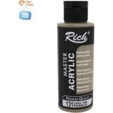 Rich Çakıl Taşı Boya Akrilik 120CC Master N:131 Yoğun Pigment ve Üstüm Kapatıcılık