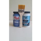 Rich Chalked Set Odeon Mavi 250cc Akrilik + Mat Vernik 250 Cc + Fırça