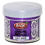 Rich Chrome 1561 Mor 60 cc Metalik Extra Simli Sedefli Boya