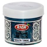 Rich Chrome 1569 Antik Turkuaz 60 cc Metalik Extra Simli Sedefli Boya