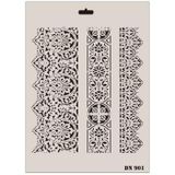 Rich Dantel Seri DN-901 35x25 cm Stencil