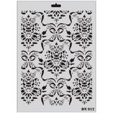 Rich Dantel Seri DN-912 35x25 cm Stencil