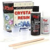 Rich Epoxy Crystal Resin Ultra Clear, 130 + 65 Cc, Şeffaf, Reçine ve Sertleştirici Seti - 41 Delft Blue