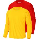 Rich Erkek Sarı-Kırmızı 2'li Paket Basic Uzun Kollu Sporcu Body - Sarı - Kırmızı - 3XL