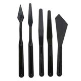 Rich FRRICH-127 Siyah Plastik 5'li Set Spatula