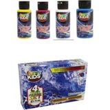 Rich Funny Kids 4x70ml Boyama Seti Renkleri Öğrenmeye Yardımcı El-Göz Koordinasyonu Geliştirir