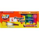 Rich Funny Kids Parmak Boyası Seti 12 x 15 ml