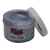 Rich Glitter (Simli) Rölyef Pasta 150 cc. GÜMÜŞ